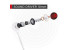 Intex Thunder 101 Wired in Ear Super Bass Earphones with Mic & 3.5mm Universal Jack (White)